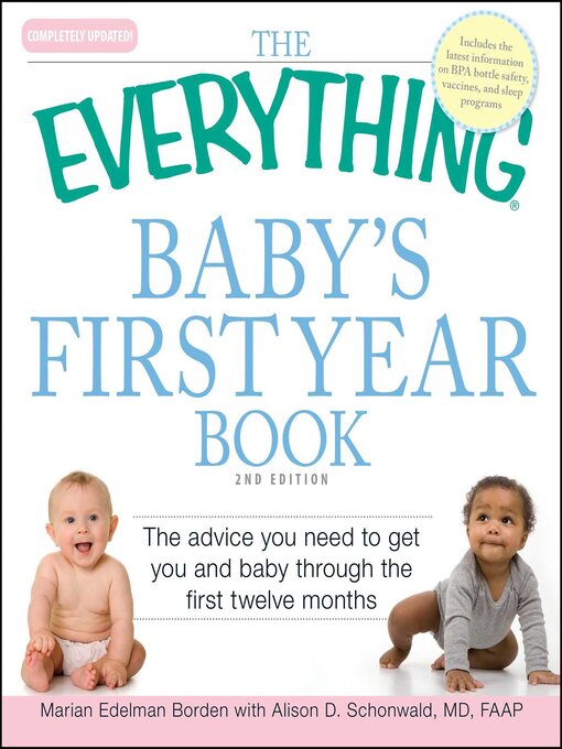 Title details for The Everything Baby's First Year Book by Marian Edelman Borden - Available